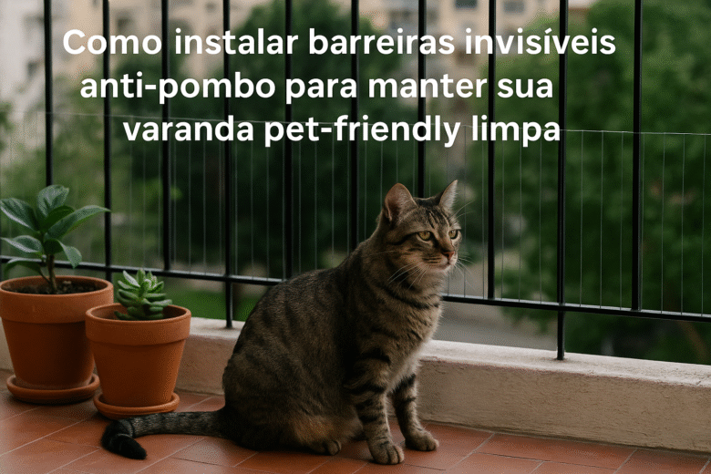 Barreiras Invisíveis Anti-Pombo para Varanda Pet-Friendly Guia Completo