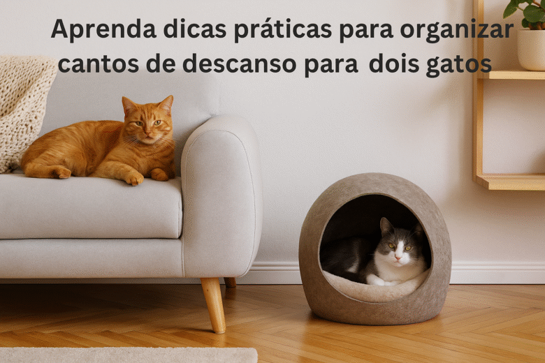 Cantos de Descanso para Dois Gatos em 30m² Soluções Criativas para Ambientes Compactos