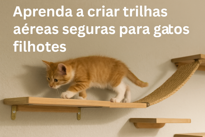 Como Criar Trilhas Aéreas Seguras para Gatos Filhotes Guia Completo para Ambientes Pequenos