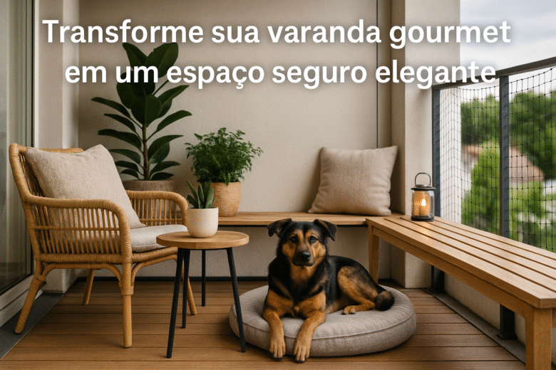 Como Criar uma Varanda Gourmet Compartilhada com Seu Pet