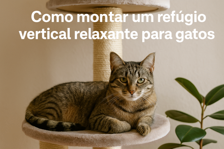 Como Montar um Refúgio Vertical Relaxante para Gatos