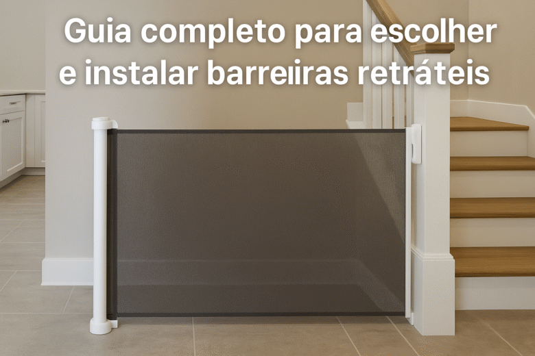 Guia Completo de Barreiras Retráteis Pet para Escadas Internas Sem Furação