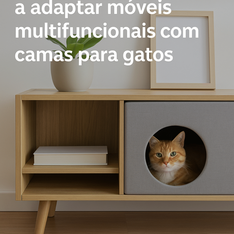 Móveis Multifuncionais com Camas para Gatos Integradas Conforto e Praticidade no Mesmo Espaço