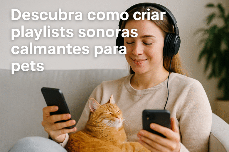 Playlist Sonora Calmante para Pets em Ambientes Compactos
