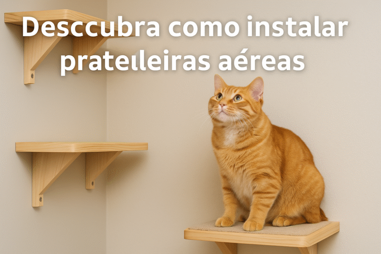 Prateleiras Aéreas Modulares para Gatos em Salas Pequenas Guia Completo