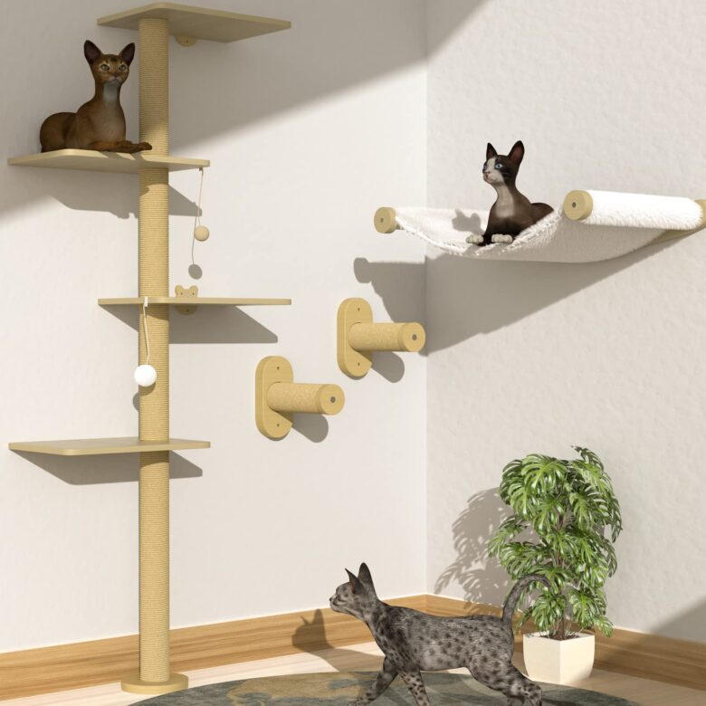 Brinquedos de Parede para Pets Otimizando o Espaço e a Vida do Seu Companheiro