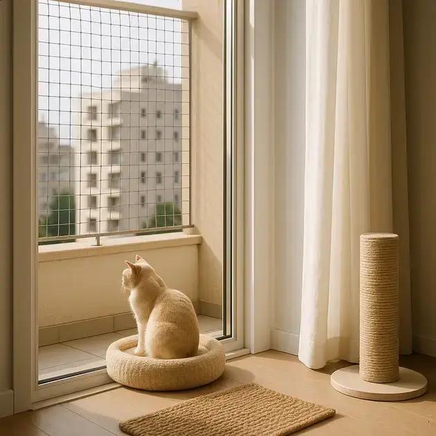 Como Adaptar Varandas e Janelas para Pets em Apartamentos Sem Alterar a Estrutura do Imóvel