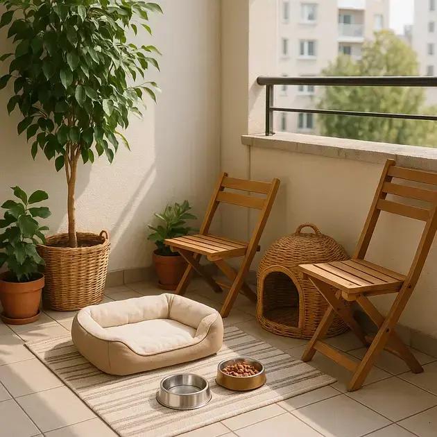 Do Vazio ao Acolhedor: Ideias Criativas Para Pets Aproveitarem Varandas Pequenas