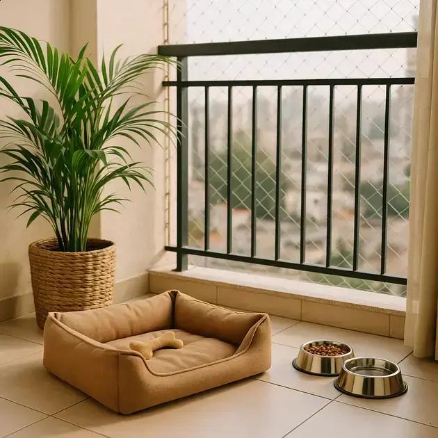 Varandas Pet-Friendly: Cuidados Essenciais Para Garantir Segurança e Conforto no Dia a Dia